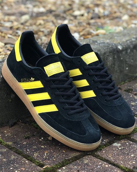 adidas spezial black and yellow